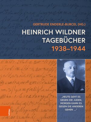 cover image of Heinrich Wildner Tagebücher 1938-1944